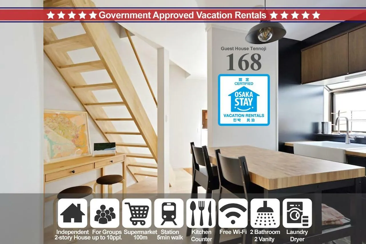 Vacation House Tennoji 168, Osaka contacts